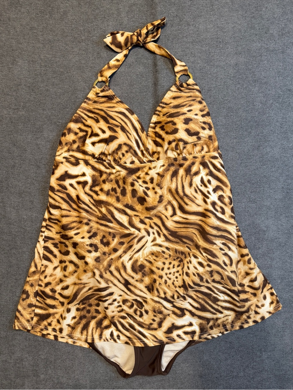 Vintage Leopard print swimsuit